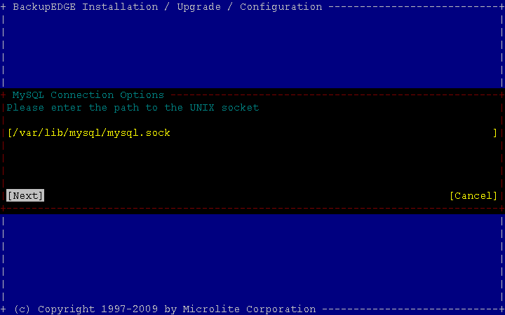 Define Socket Path